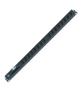 Regua Calha PDU C/16 Tomadas 10A NBR 14136 PLUG 20A - CTV-16-10A 